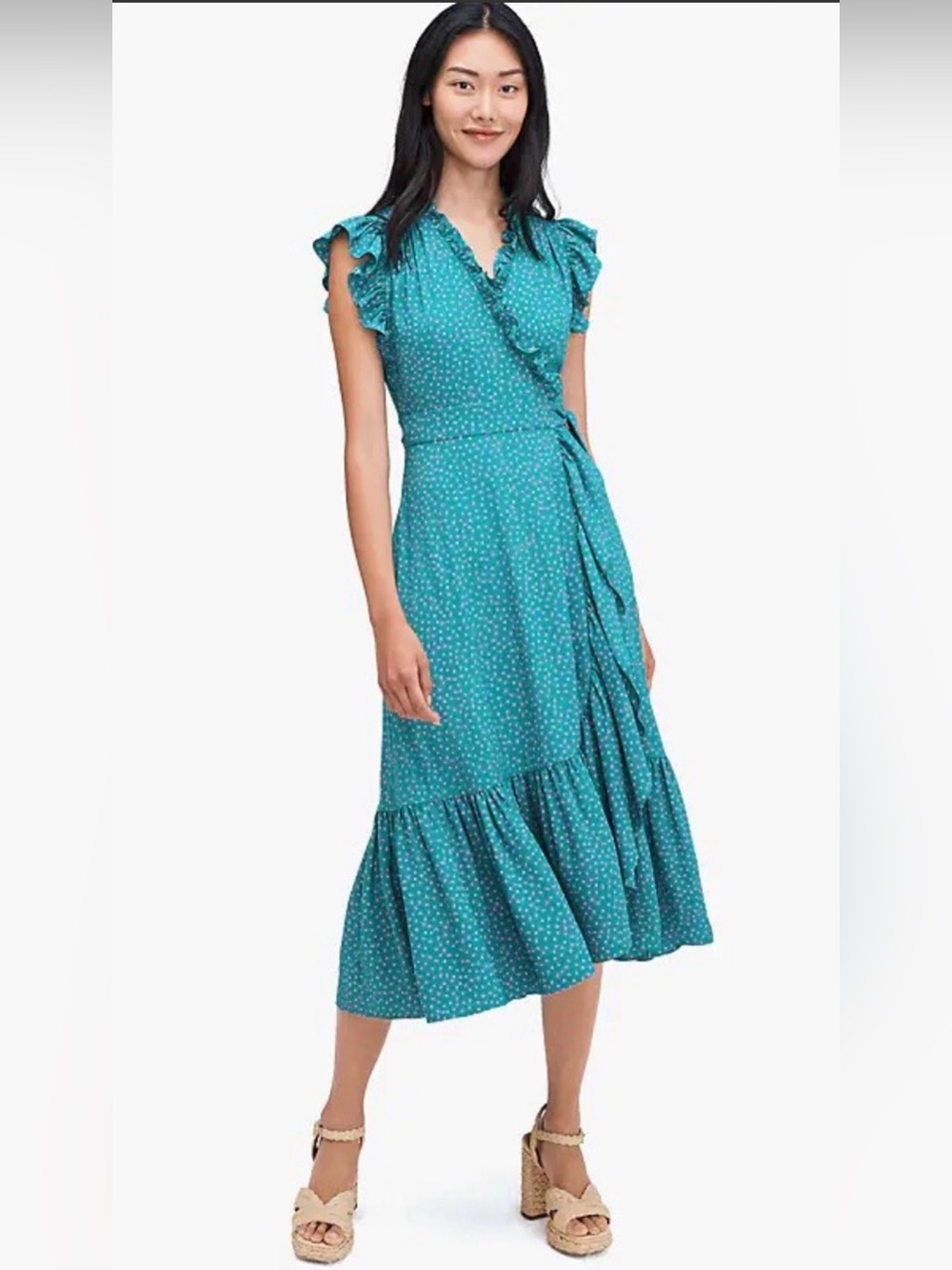Kate Spade Poolside Dot Wrap Dress